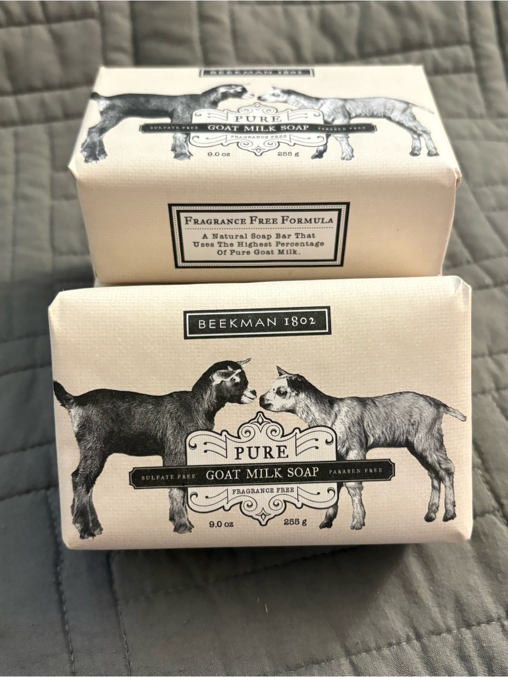 Beekman 1802 Fragrance-Free Unscented 9 oz Pure Goat Milk Soap Bar